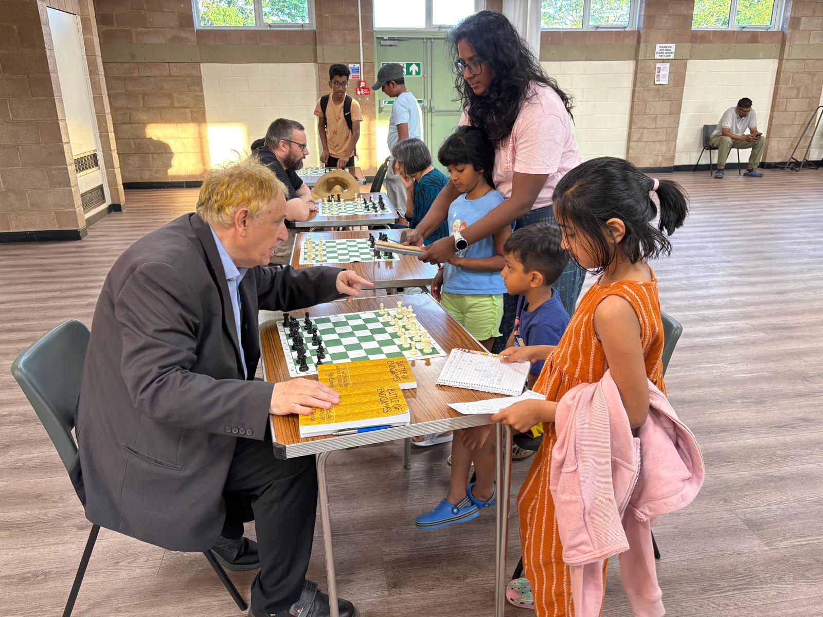 Chess night at Southcourt Community Centre